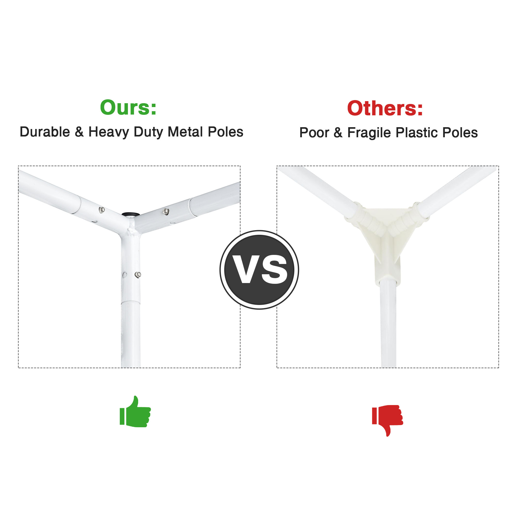 LAGarden 5x5' Indoor Hydroponic Grow Tent