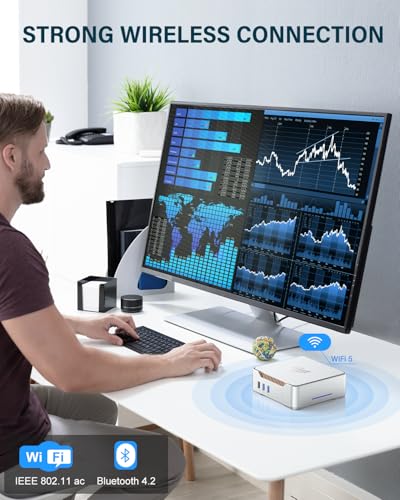 KAMRUI GK3 Pro Mini PC 16GB RAM, 512GB SSD