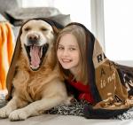 Cozy Golden Retriever Blanket for Dog Lovers