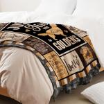 Golden Retriever Throw Blanket for Dog Lovers