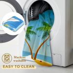 Golden Retriever Floral Flannel Throw Blanket 50x60in