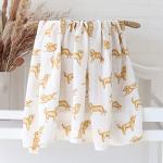 Golden Retriever Baby Swaddle Blanket, Soft & Large