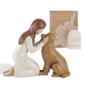 Golden Retriever Sympathy Gift Figurine for Dog Lovers