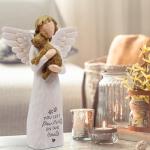 Golden Retriever Memorial Gift - Hand-Painted Figure