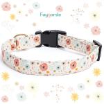 Faygarsle Flower Charm Collar for Golden Retrievers