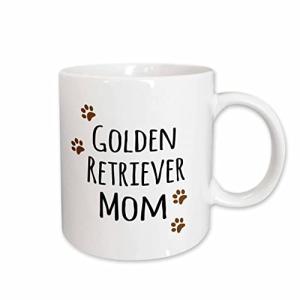 Golden Retriever Dog Mom Ceramic Mug, 15oz
