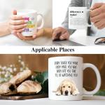 Funny Golden Retriever Mug for Dog Lovers