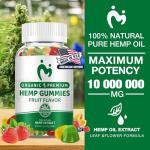 Extra Strength Hemp Gummies for Pain, Sleep, Anxiety