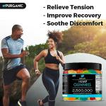 Purganic Hemp Gummies - 100% Natural Fruit Flavors