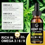 High Potency Hemp Oil - Immune Support & Relaxation