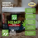 Natural Pet Hemp Mobility Support for Dogs 60 Count