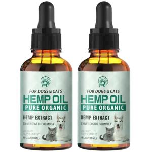 Drloton Hemp Oil for Pets - Calming Relief Drops