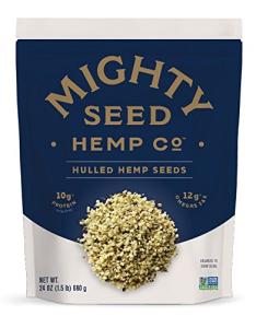 Mighty Seed Hemp Hulled Seeds, 24 oz Pack