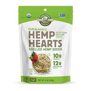 Manitoba Harvest Organic Hemp Hearts, 12oz Protein Boost