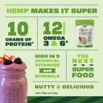 Manitoba Harvest Organic Hemp Hearts, 12oz Protein Boost