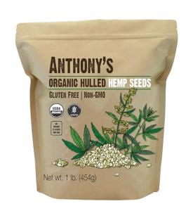 Organic Hemp Hearts - 1lb Gluten Free Superfood