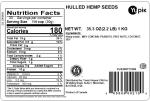 Yupik Hulled Hemp Seeds, 2.2 lb, Gluten-Free