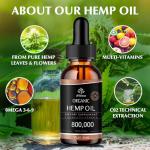 High Potency Hemp Oil Drops for Pain Relief