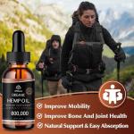 High Potency Hemp Oil Drops for Pain Relief