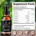 High Potency Hemp Oil Drops for Pain Relief
