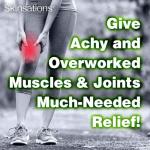 Skinsations Hemp Massage Oil for Sore Muscles