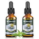 ProTKFU 2-Pack Hemp Oil for Wellness Support
