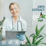 ZiehooGe Organic Hemp Oil Drops - Max Strength 2 Pack