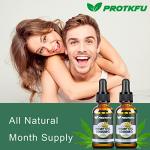 ProTKFU 2-Pack Hemp Oil for Wellness Support
