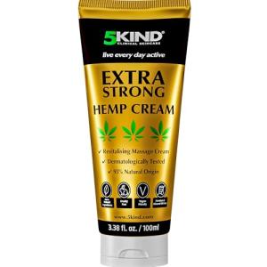 5kind Extra Strong Hemp Cream - Maximum Strength Relief