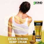 5kind Extra Strong Hemp Cream - Maximum Strength Relief