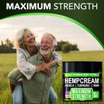 Maximum Strength Hemp Cream with Natural Extracts 3.9 oz