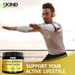 5kind Extra Strong Hemp Cream - Maximum Strength Relief