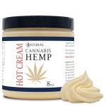 Zatural Hemp Hot Cream for Sore Joints and Muscles