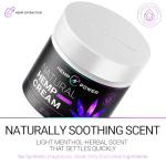 Hemp Power Muscle Relief Cream with Menthol & Arnica