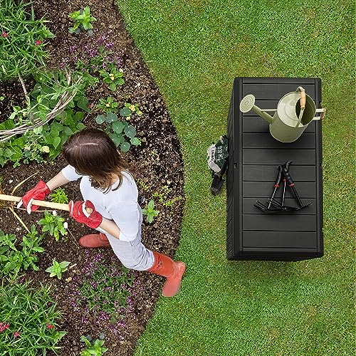 Homall 85 Gallon Waterproof Resin Deck Box