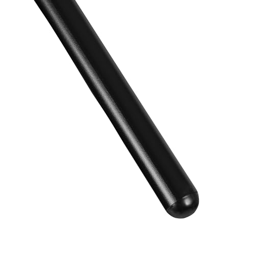 Emma + Oliver Black Rattan Stack Chairs - 2 Pack