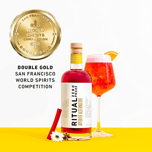 RITUAL ZERO PROOF Aperitif - Award-Winning Non-Alcoholic Spirit
