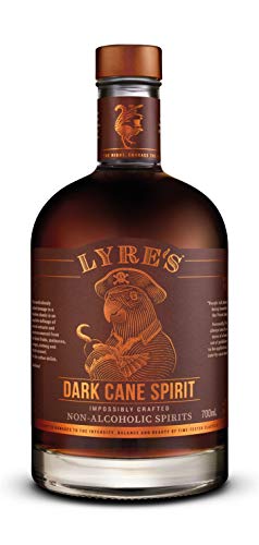 Lyre's Rum & Cola Set - Lyre's Dark Cane Non-Alcoholic Spirit (Dark Rum Style) | Gold Medal Winner | 23.7 Fl Oz (with 1 Pack of 4 X 200ml Fever-Tree Madagascan Cola)