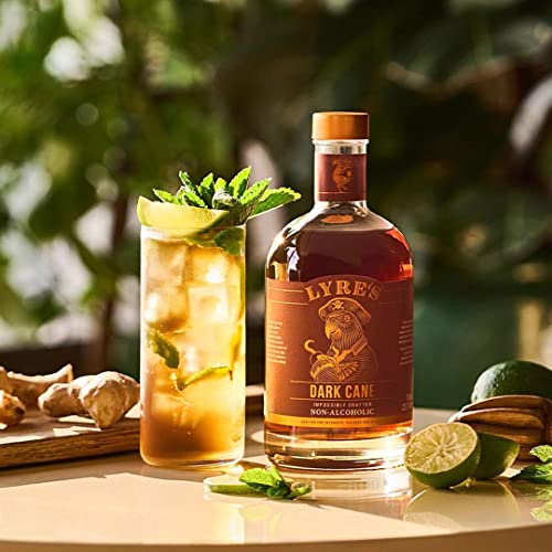 Lyre's Dark Cane - Non-Alcoholic Spirit - Dark Rum Style | Gold Medal Winner | 23.7 Fl Oz