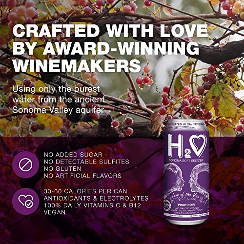 Non-Alcoholic Pinot Noir Infused Refreshment - Pack of 4