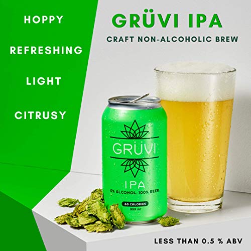 Gruvi Non-Alcoholic Beer & Wine Variety Pack