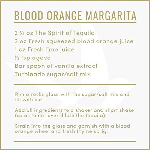 Free Spirits | The Spirit of Tequila | Non-Alcoholic, 750ml, Oaky Vanilla-Kissed, Smoky & Agave Notes, Ultra Low Calorie, Low Sugar, Vegan, Gluten Free, Mood Lifting Vitamins