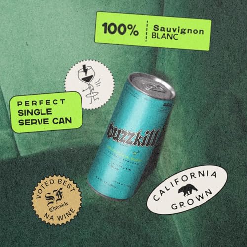 Buzzkill Wines Non Alcoholic Sauvignon Blanc 4-Pack