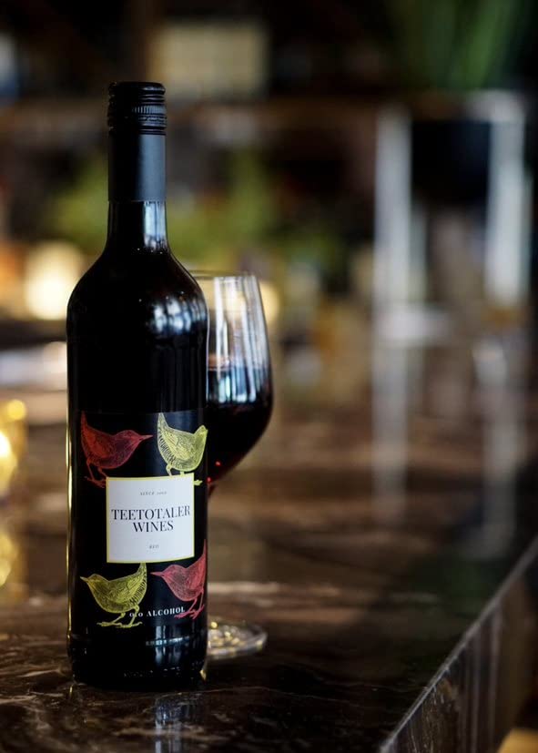 Red Wine - Non Alcoholic, 750mL Bottle | Tempranillo Grapes