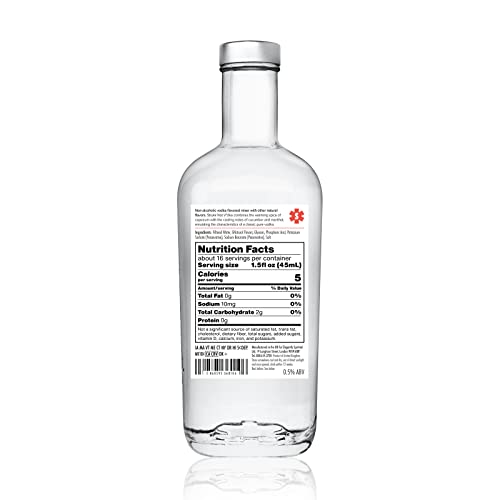 STRYKK NOT VODKA | Zero Proof Non Alcoholic Spirit Alternative With Warming Spice and Cooling Menthol | All Natural, No Sugar, Fat, Carbs, or Artificial Flavors 700ml