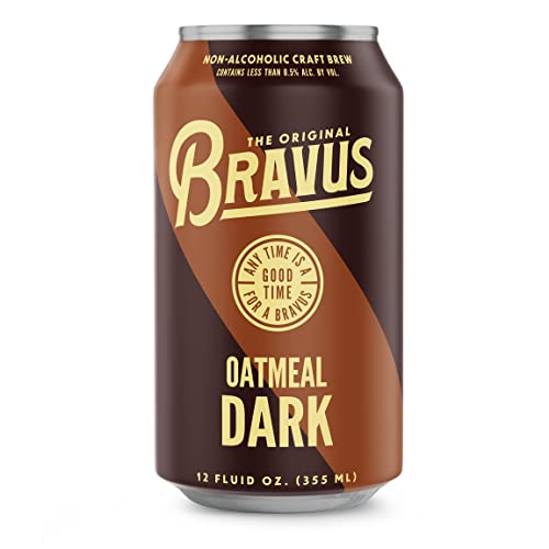 Bravus Oatmeal Dark Brew - 12 Pack, 12 Fl Oz Cans