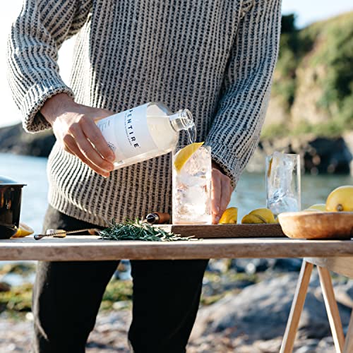 Pentire Adrift 70cl - Botanical Non Alcoholic Gin - Distilled from Native Cornish Plants - No Added Sugar - Vegan - No Artificial Flavours & Colourings - Alcohol Free Spirit