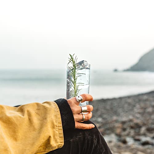 Pentire Adrift 70cl - Botanical Non Alcoholic Gin - Distilled from Native Cornish Plants - No Added Sugar - Vegan - No Artificial Flavours & Colourings - Alcohol Free Spirit