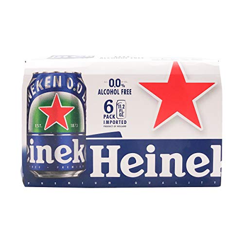 Heineken Non Alcoholic Lager 6pk 11.2oz Cans