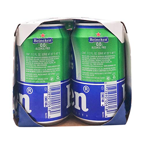 Heineken Non Alcoholic Lager 6pk 11.2oz Cans